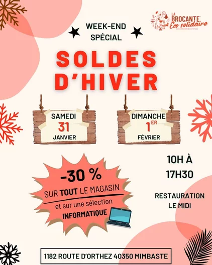 Week-end SOLDES d’Hiver