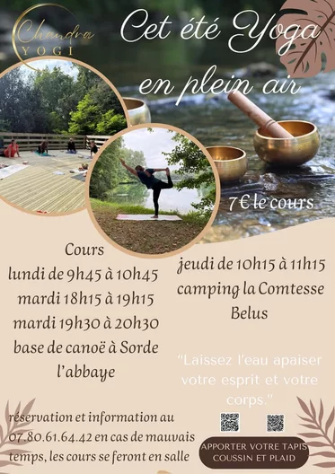Yoga en plein air 