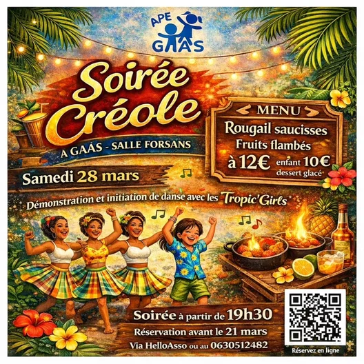 Soirée créole 