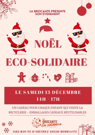 Brocante Noël Eco-Solidaire