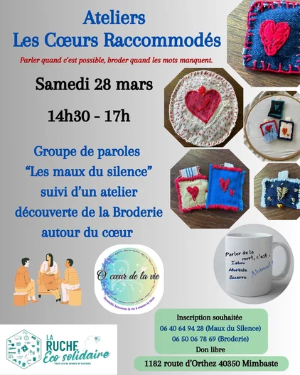 Atelier Les coeurs raccommodés