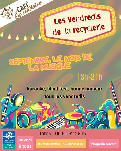 Les Vendredis de la recyclerie