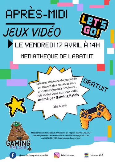 Après-midi jeux vidéos