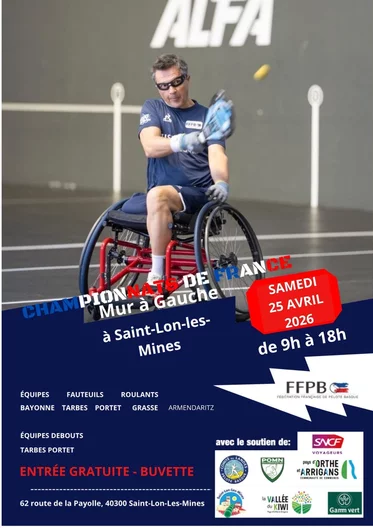 Championnats de France au mur à gauche