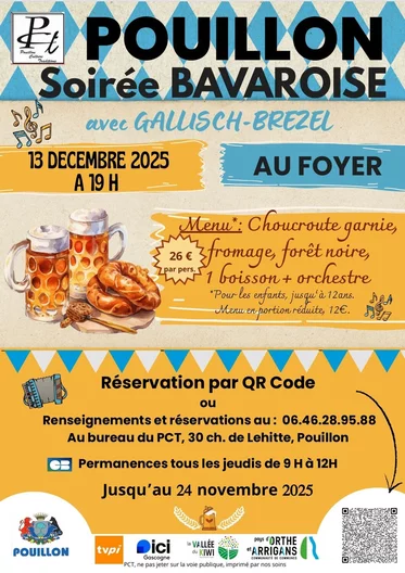 Soirée bavaroise [ COMPLET ]
