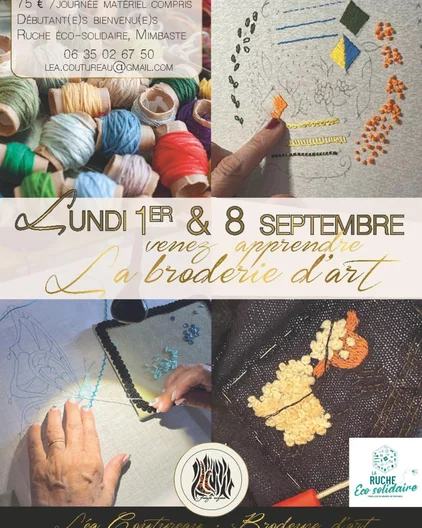 Stage de Broderie d'art