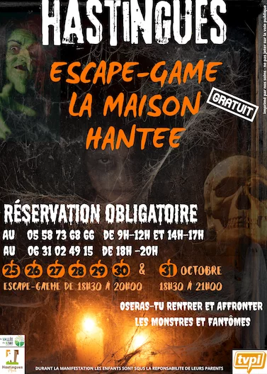 Halloween – Escape Game – La Maison Hantée de Hastingues