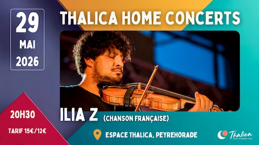 Thalica Home Concerts : Ilia Z (Chanson Française)