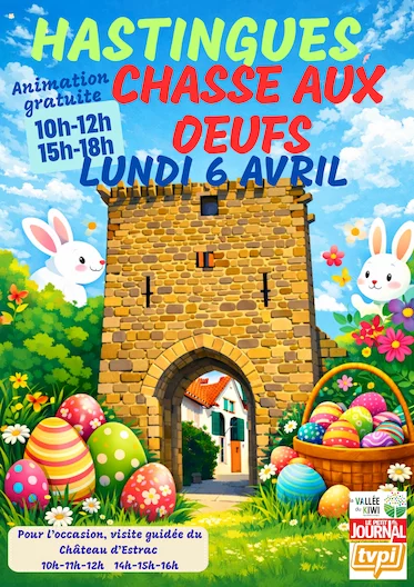 Chasse aux oeufs à Hastingues