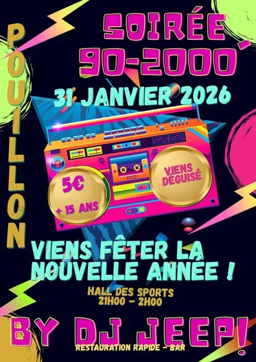Soirée 90-2000 / DJ JEEP!