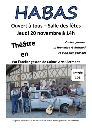 Séance Théâtre Gascon